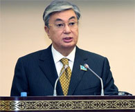 Генеральный директор Европейского отделения ООН в Женеве, бывший спикер сената (верхней палаты парламента) Казахстана Касым-Жомарт Токаев 
